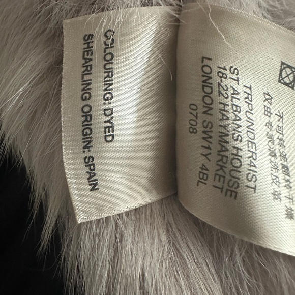 Burberry real Shearling crop jacket - Picture 3 of 3